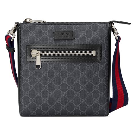 gucci big messenger bag|gucci cross body bag men.